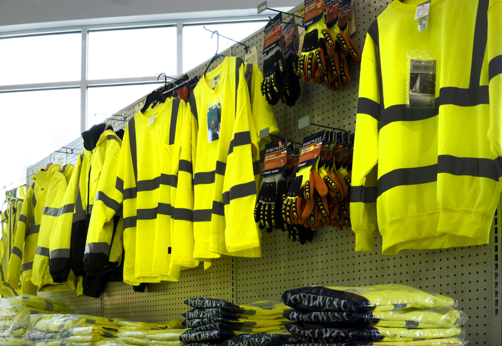 Port West High Visibility Clothing in TJ Nowak aisle