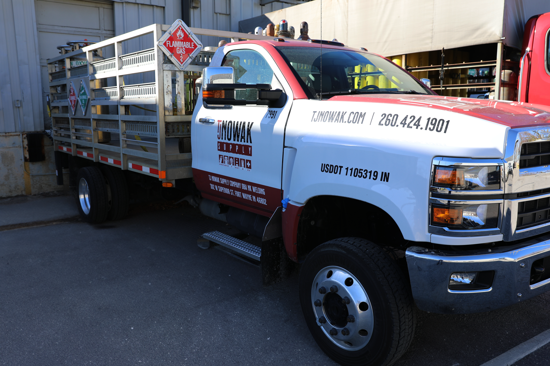 welding truck, gas delivery, vehicle, tj nowak supply